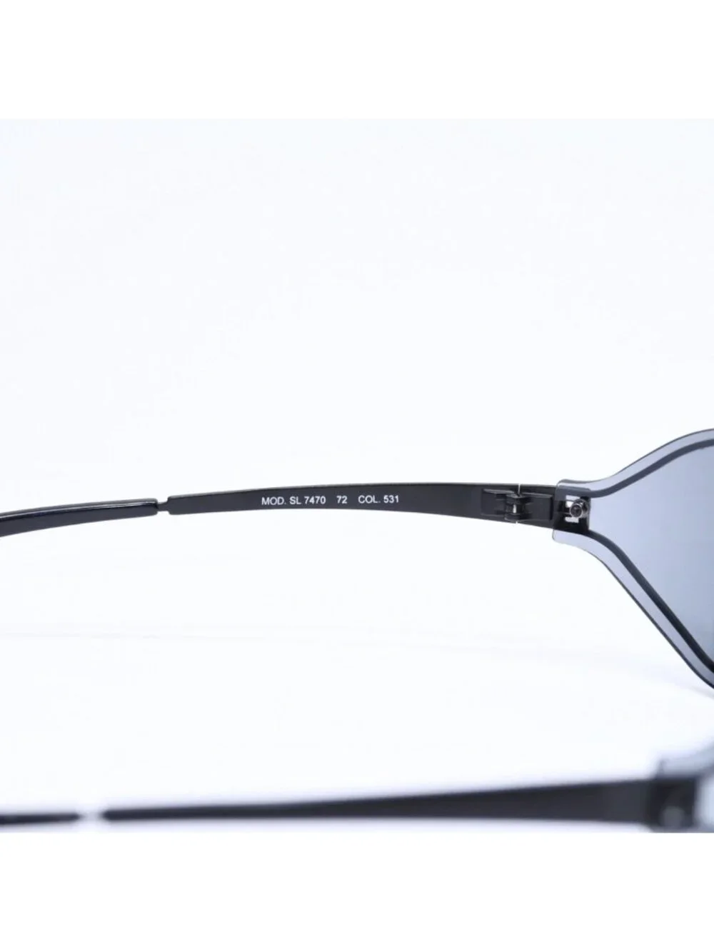 Fendi Sunglasses Eyewear 72 Black Metal Acetate Zucca Motif